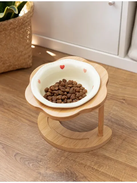 Керамическая миска для кошки, миска для собак мелких пород